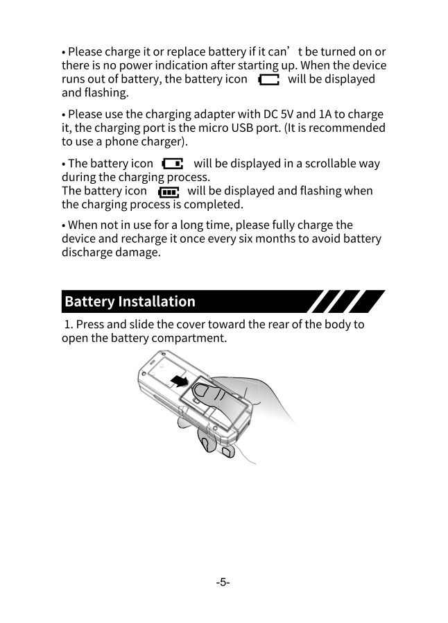 Battery Installation